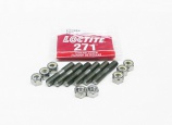 Комплект крепления водозаборника Large серии (1335 Stud/nut set of 6 with locktite, large series)
