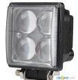 Фонарь светодиодный 4 диода 12W 400Lm 12-24V (IP67) дальний свет (2шт.)